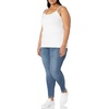 image:imageAmazon Essentials Womens Fitted Tank Top Camisole Undershirts Plus SizeBlackWhite