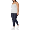 image:imageAmazon Essentials Womens Fitted Tank Top Camisole Undershirts Plus SizeCharcoal HeatherLight Grey Heather