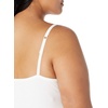 image:imageAmazon Essentials Womens Fitted Tank Top Camisole Undershirts Plus SizeWhite