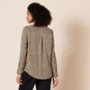 image:imageAmazon Essentials Womens Georgette Long Sleeve RelaxedFit Business Casual Office Work Shirt with PocketsTaupe  Leopard