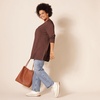 image:imageAmazon Essentials Womens Lightweight Long Sleeve OpenFront Cardigan Sweater Available in Plus SizeDark Chestnut Brown Heather