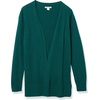 image:imageAmazon Essentials Womens Lightweight Long Sleeve OpenFront Cardigan Sweater Available in Plus SizeDark Green