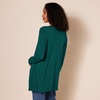 image:imageAmazon Essentials Womens Lightweight Long Sleeve OpenFront Cardigan Sweater Available in Plus SizeDark Green