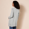 image:imageAmazon Essentials Womens Lightweight Long Sleeve OpenFront Cardigan Sweater Available in Plus SizeLight Grey Heather