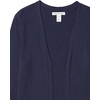 image:imageAmazon Essentials Womens Lightweight Long Sleeve OpenFront Cardigan Sweater Available in Plus SizeNavy