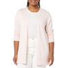image:imageAmazon Essentials Womens Lightweight Long Sleeve OpenFront Cardigan Sweater Available in Plus SizePale Pink