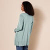 image:imageAmazon Essentials Womens Lightweight Long Sleeve OpenFront Cardigan Sweater Available in Plus SizeSage Green Heather