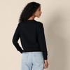 image:imageAmazon Essentials Womens Lightweight LongSleeve VNeck SweaterBlack