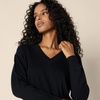 image:imageAmazon Essentials Womens Lightweight LongSleeve VNeck SweaterBlack