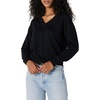 image:imageAmazon Essentials Womens Lightweight LongSleeve VNeck SweaterBlack