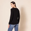image:imageAmazon Essentials Womens Lightweight LongSleeve VNeck SweaterBlack