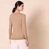 image:imageAmazon Essentials Womens Lightweight LongSleeve VNeck SweaterCamel Heather