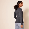 image:imageAmazon Essentials Womens Lightweight LongSleeve VNeck SweaterCharcoal Heather
