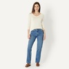 image:imageAmazon Essentials Womens Lightweight LongSleeve VNeck SweaterEcru