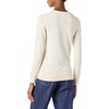 image:imageAmazon Essentials Womens Lightweight LongSleeve VNeck SweaterEcru