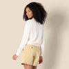 image:imageAmazon Essentials Womens Lightweight LongSleeve VNeck SweaterEggshell White