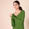 image:imageAmazon Essentials Womens Lightweight LongSleeve VNeck SweaterGreen