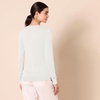 image:imageAmazon Essentials Womens Lightweight LongSleeve VNeck SweaterIvory