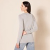 image:imageAmazon Essentials Womens Lightweight LongSleeve VNeck SweaterLight Grey Heather