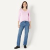 image:imageAmazon Essentials Womens Lightweight LongSleeve VNeck SweaterLight Pink Liliac