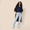 image:imageAmazon Essentials Womens Lightweight LongSleeve VNeck SweaterNavy