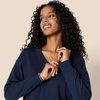 image:imageAmazon Essentials Womens Lightweight LongSleeve VNeck SweaterNavy