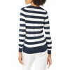 image:imageAmazon Essentials Womens Lightweight LongSleeve VNeck SweaterNavy White Rugby Stripe
