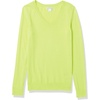 image:imageAmazon Essentials Womens Lightweight LongSleeve VNeck SweaterNeon Yellow