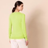 image:imageAmazon Essentials Womens Lightweight LongSleeve VNeck SweaterNeon Yellow
