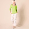image:imageAmazon Essentials Womens Lightweight LongSleeve VNeck SweaterNeon Yellow
