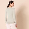 image:imageAmazon Essentials Womens Lightweight LongSleeve VNeck SweaterOatmeal Heather
