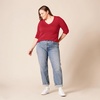 image:imageAmazon Essentials Womens Lightweight LongSleeve VNeck SweaterRed