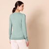 image:imageAmazon Essentials Womens Lightweight LongSleeve VNeck SweaterSage Green Heather