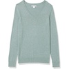 image:imageAmazon Essentials Womens Lightweight LongSleeve VNeck SweaterSage Green Heather