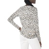 image:imageAmazon Essentials Womens Lightweight LongSleeve VNeck SweaterWhiteTan Textured Cheetah