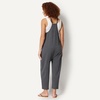 image:imageAmazon Essentials Womens OversizedFit Sleeveless JumpsuitCharcoal Heather