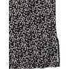 image:imageAmazon Essentials Womens PullOn Knit Midi Skirt with Elastic Waist Stretchy Available in Plus SizeBlack White Abstract Animal