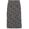image:imageAmazon Essentials Womens PullOn Knit Midi Skirt with Elastic Waist Stretchy Available in Plus SizeBlack White Abstract Animal