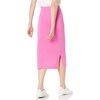 image:imageAmazon Essentials Womens PullOn Knit Midi Skirt with Elastic Waist Stretchy Available in Plus SizeBright Pink