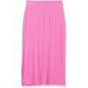 image:imageAmazon Essentials Womens PullOn Knit Midi Skirt with Elastic Waist Stretchy Available in Plus SizeBright Pink