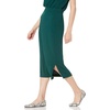 image:imageAmazon Essentials Womens PullOn Knit Midi Skirt with Elastic Waist Stretchy Available in Plus SizeDark Green