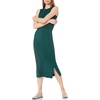 image:imageAmazon Essentials Womens PullOn Knit Midi Skirt with Elastic Waist Stretchy Available in Plus SizeDark Green