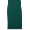 image:imageAmazon Essentials Womens PullOn Knit Midi Skirt with Elastic Waist Stretchy Available in Plus SizeDark Green