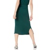 image:imageAmazon Essentials Womens PullOn Knit Midi Skirt with Elastic Waist Stretchy Available in Plus SizeDark Green