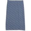 image:imageAmazon Essentials Womens PullOn Knit Midi Skirt with Elastic Waist Stretchy Available in Plus SizeNavy Dots Print