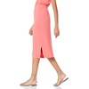 image:imageAmazon Essentials Womens PullOn Knit Midi Skirt with Elastic Waist Stretchy Available in Plus SizePeach