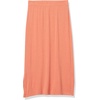 image:imageAmazon Essentials Womens PullOn Knit Midi Skirt with Elastic Waist Stretchy Available in Plus SizeRust Orange
