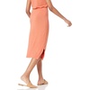 image:imageAmazon Essentials Womens PullOn Knit Midi Skirt with Elastic Waist Stretchy Available in Plus SizeRust Orange