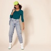 image:imageAmazon Essentials Womens RegularFit LongSleeve Crewneck TShirt Available in Plus SizeDark Green