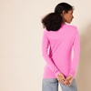 image:imageAmazon Essentials Womens RegularFit LongSleeve Crewneck TShirt Available in Plus SizePink
